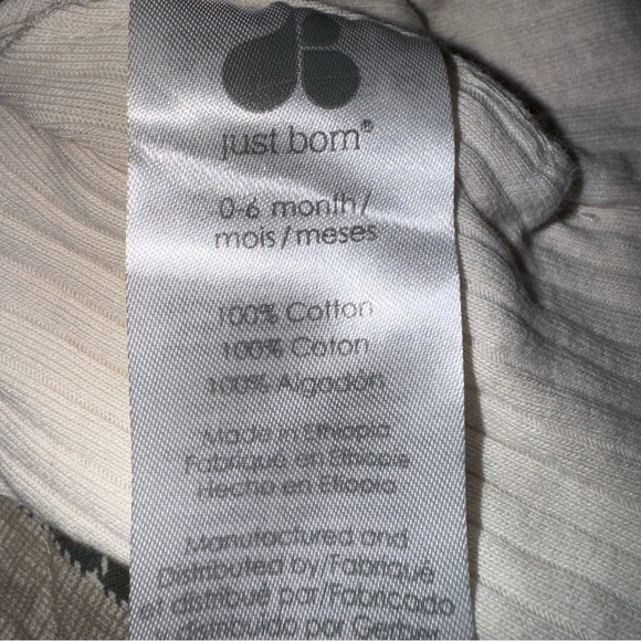 Baby Hat Bundle 0–6M Onesies & Just Born Cotton Beanies Neutral & Blue Lot 4 - Picture 5 of 6